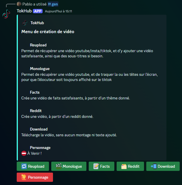 Première photo de la v3 de Tok-Hub